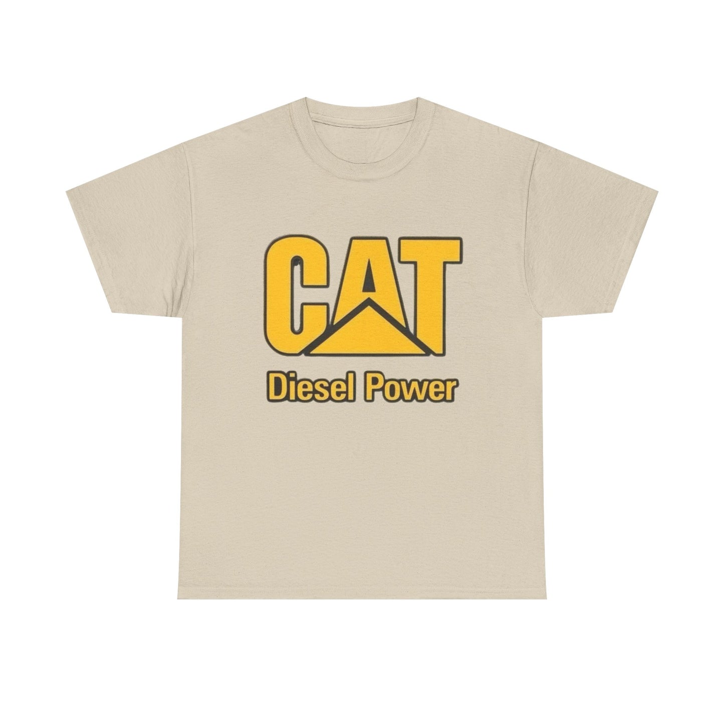 CAT Diesel Power Equipment Graphic T Shirt Unisex Heavy Cotton Tee NEW