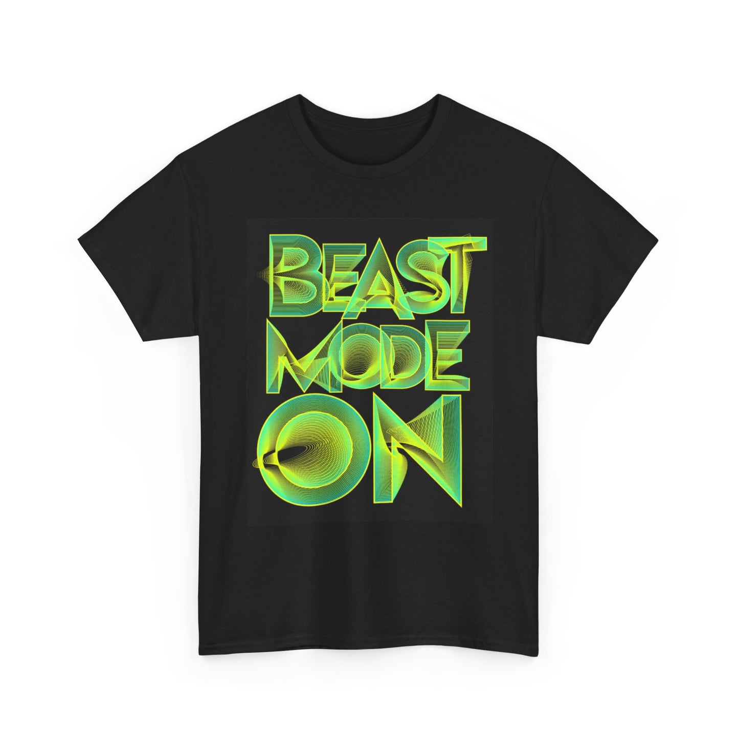Beast Mode On Graphic T Shirt Brand New Cotton Tee