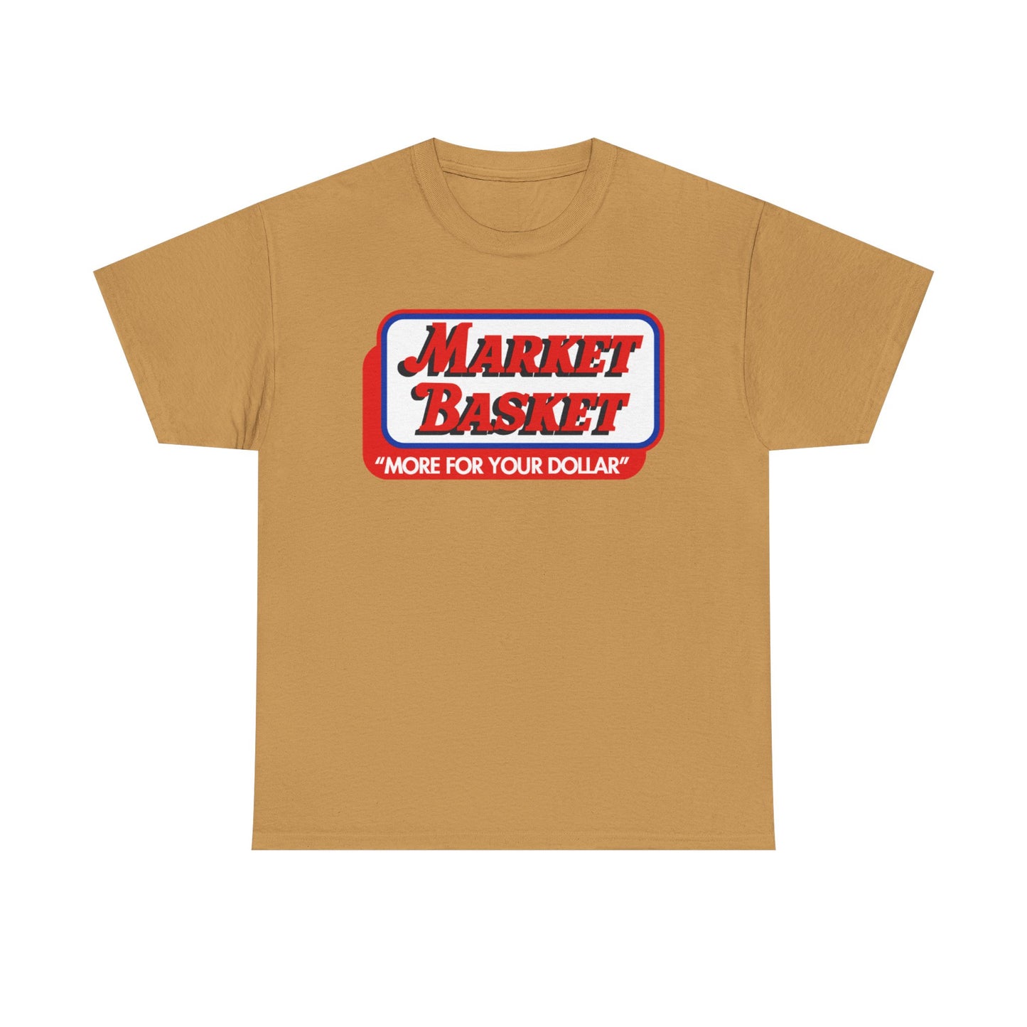 Boston vintage New England market basket patriots Heavy Cotton Tee