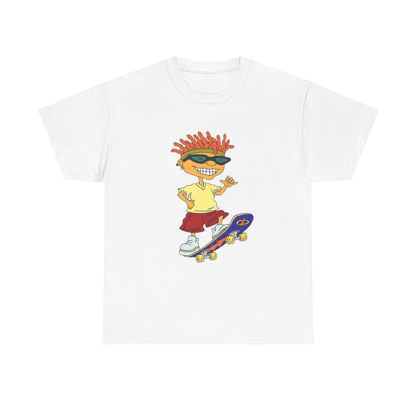 Rocket Power Retro Graphic T Shirt Unisex Heavy Cotton Tee