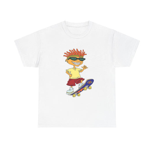 Rocket Power Retro Graphic T Shirt Unisex Heavy Cotton Tee