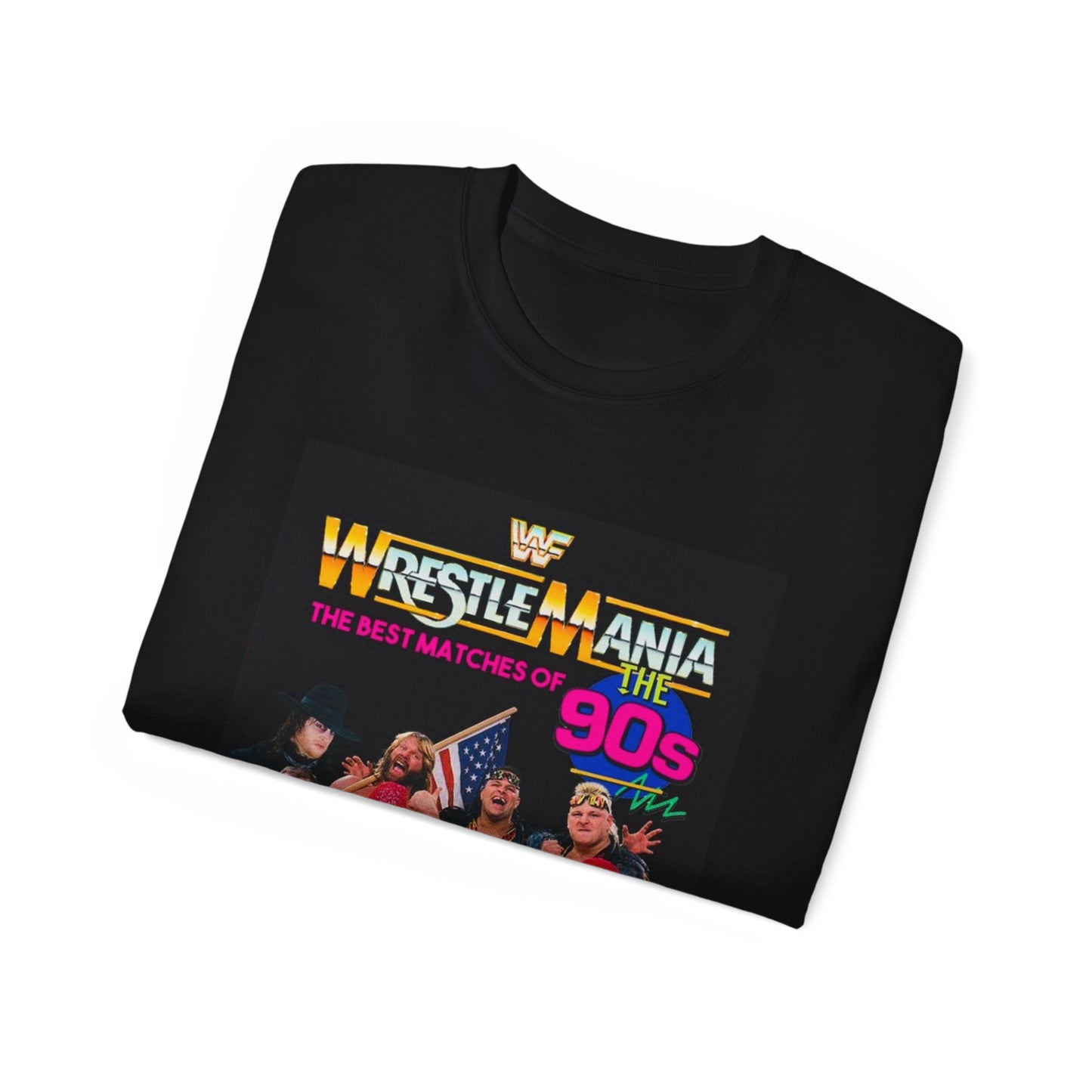 WWF wwe wrestle mania vintage 90s wrestling retro Unisex Ultra Cotton Tee