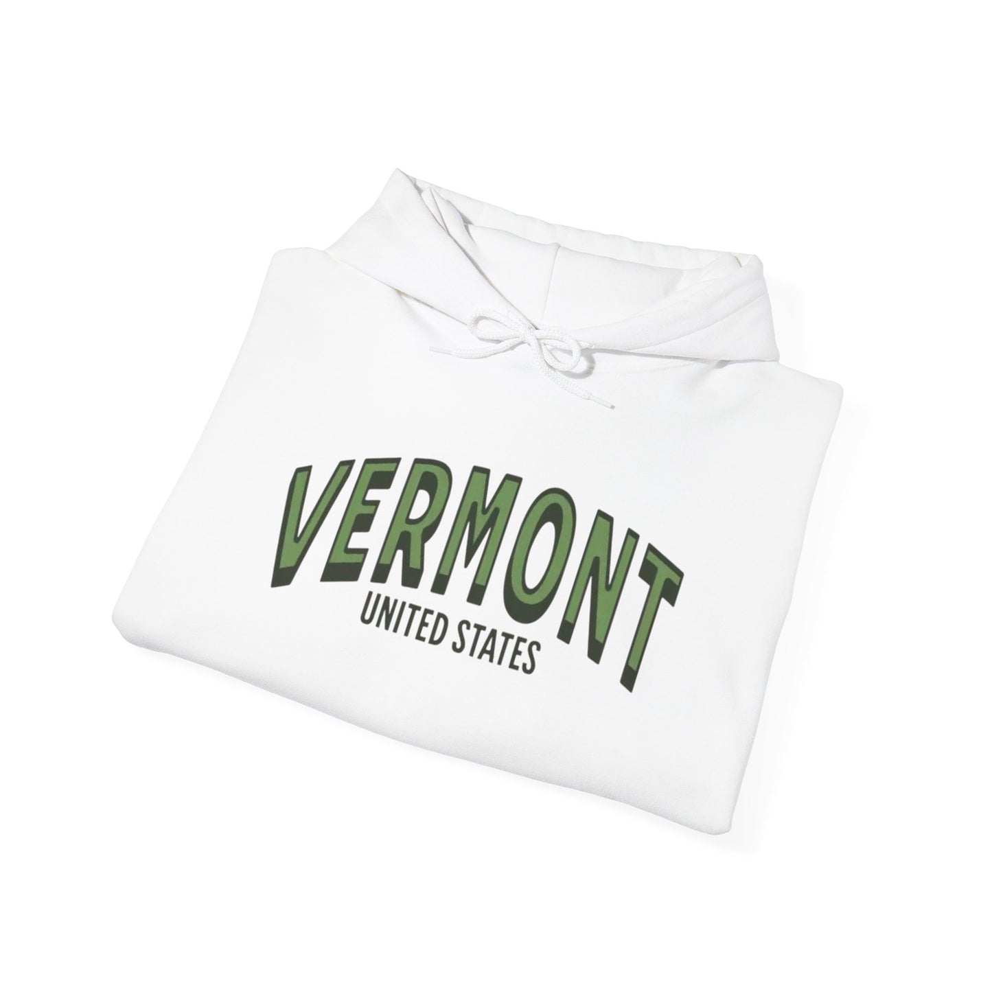 Vermont United States Graphic Hoodie Heavy Blend Sweatshirt NEW