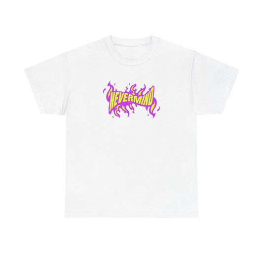 Nevermind Skateboarding Graphic T-Shirt Unisex Heavy Cotton Tee