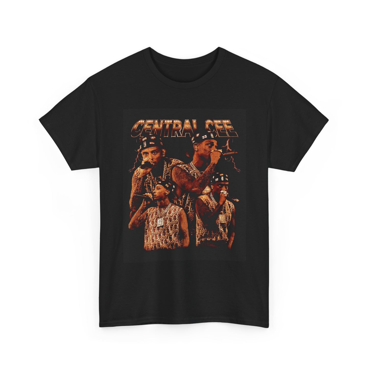Central Cee Graphic T Shirt Retro Rap Hip Hop Unisex Heavy Cotton Tee