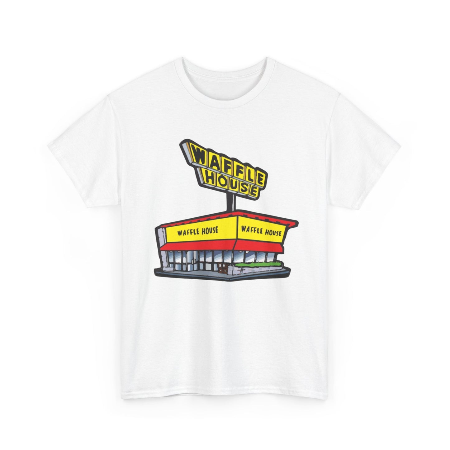 Waffle House Graphic T Shirt Brand New Cotton Tee