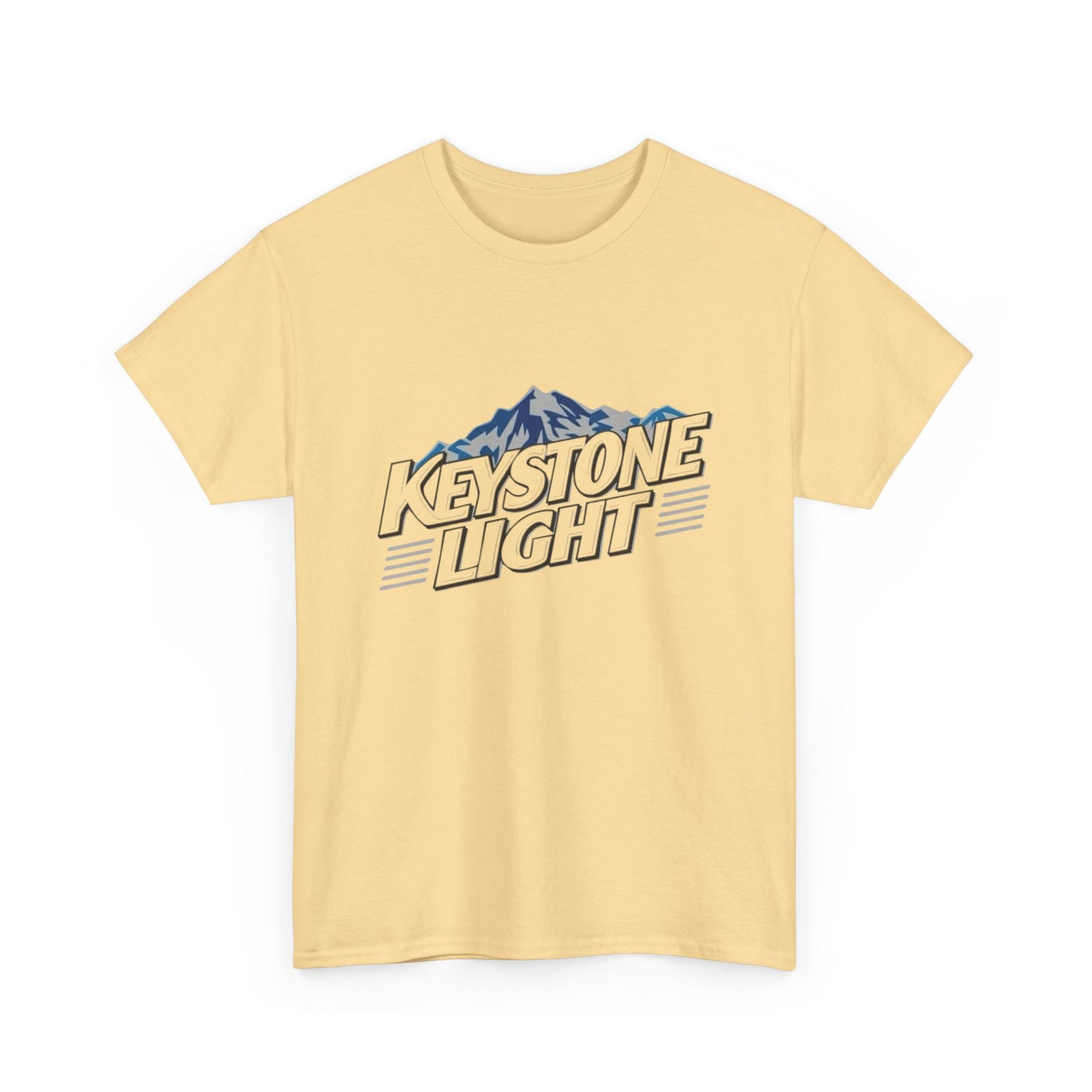 Keystone Light Graphic T Shirt Unisex Heavy Cotton Tee NEW