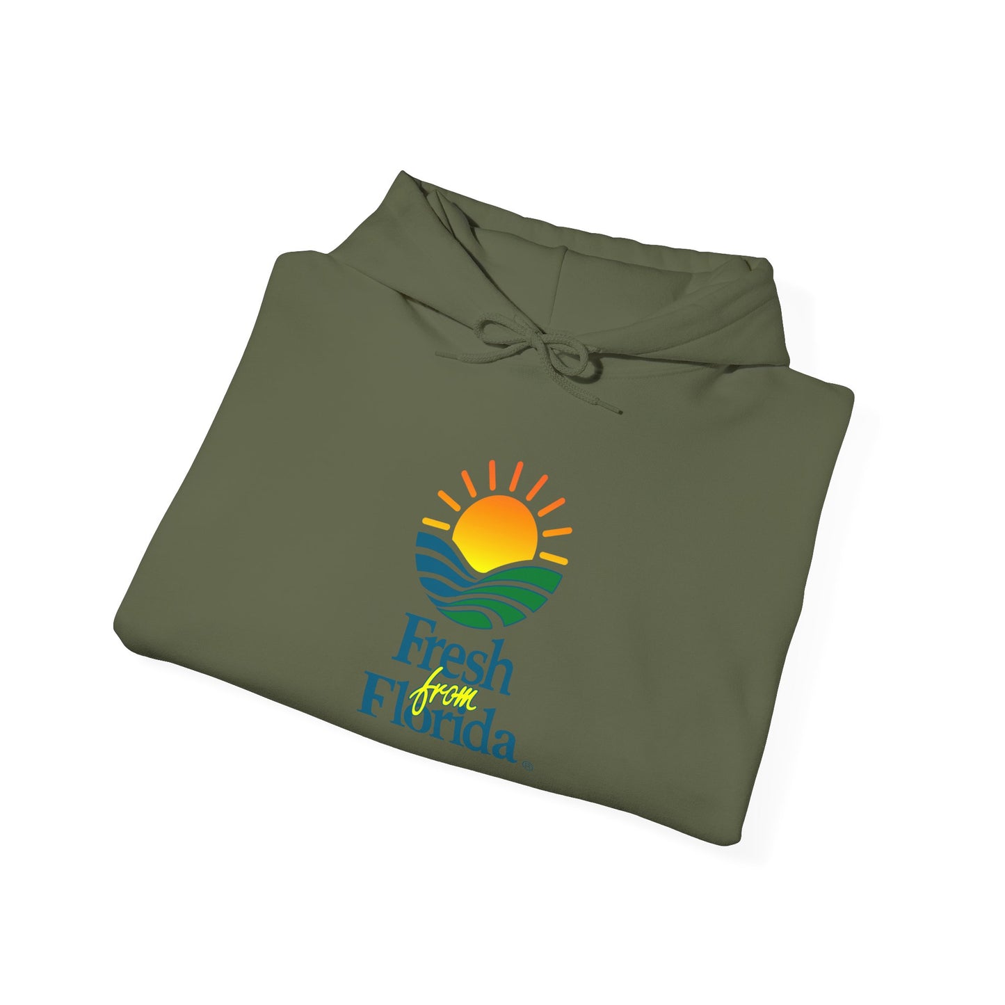 Fresh From Florida Graphic Hoodie Unisex Heavy Blend™ Hooded Sweatshirt