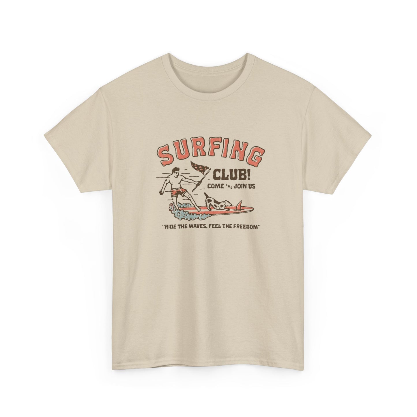 Surfing Club Graphic T Shirt ADULT NEW