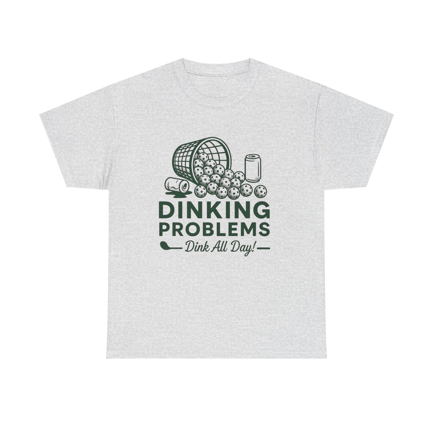 Pickle Ball Problems Graphic T Shirt Heavy Cotton Tee