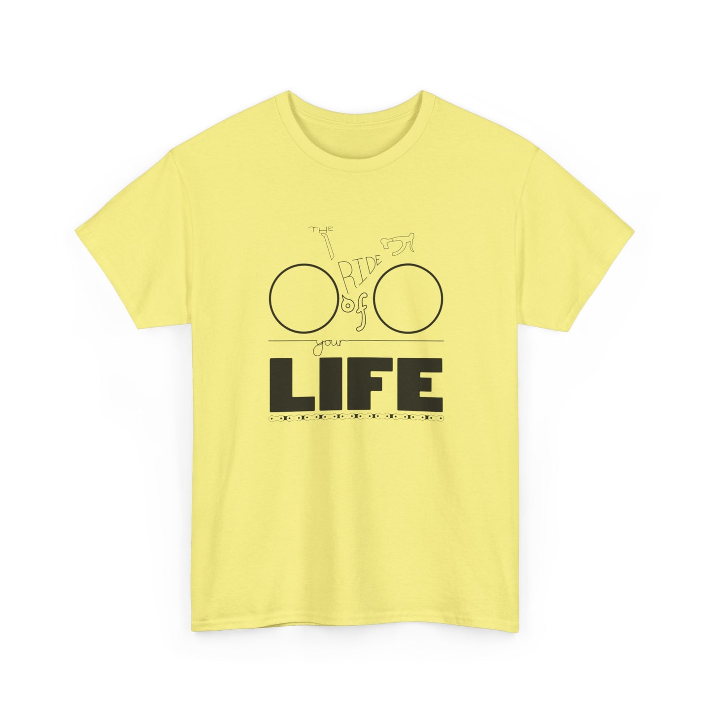 Bike Ride Of Your Life Graphic T Shirt ADULT NEW Heavy Cotton Tee