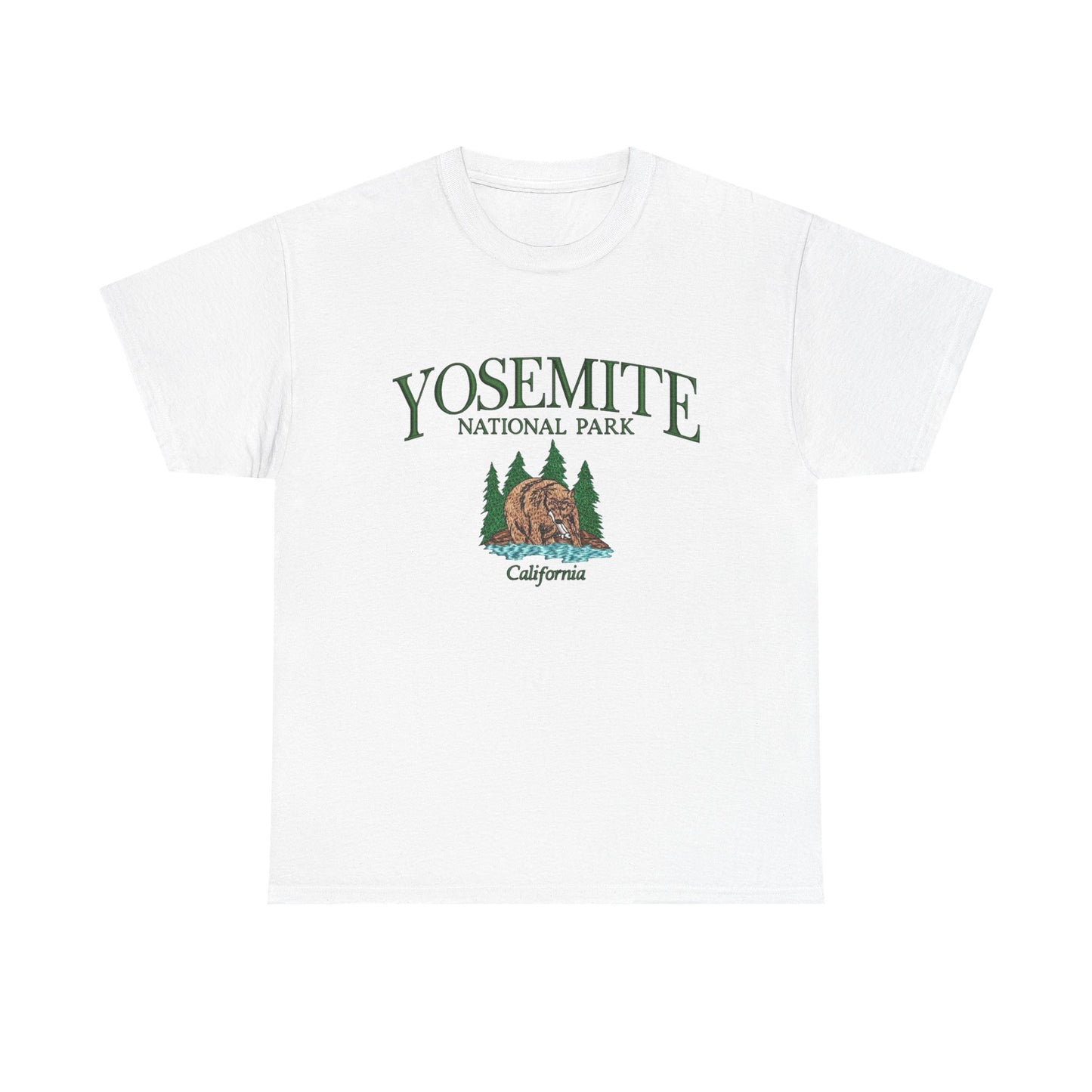 Yosemite National Park Graphic T Shirt NEW Unisex Heavy Cotton Tee