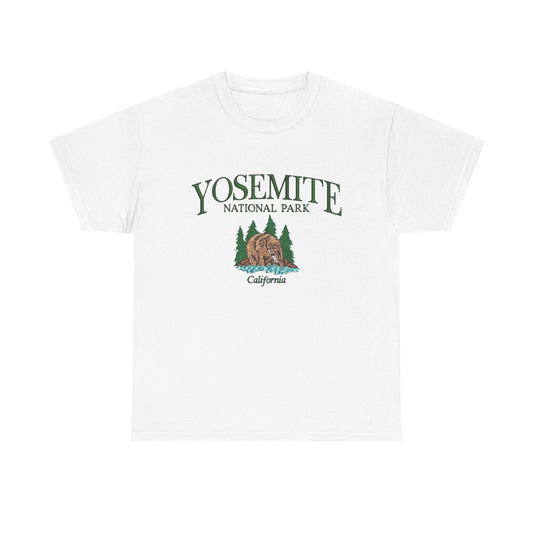Yosemite National Park Graphic T Shirt NEW Unisex Heavy Cotton Tee