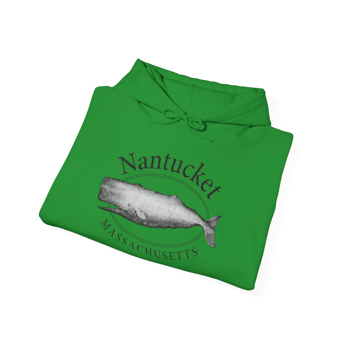 Nantucket Massachusetts Graphic Hoodie Unisex Heavy Blend™ Hooded Sweatshirt