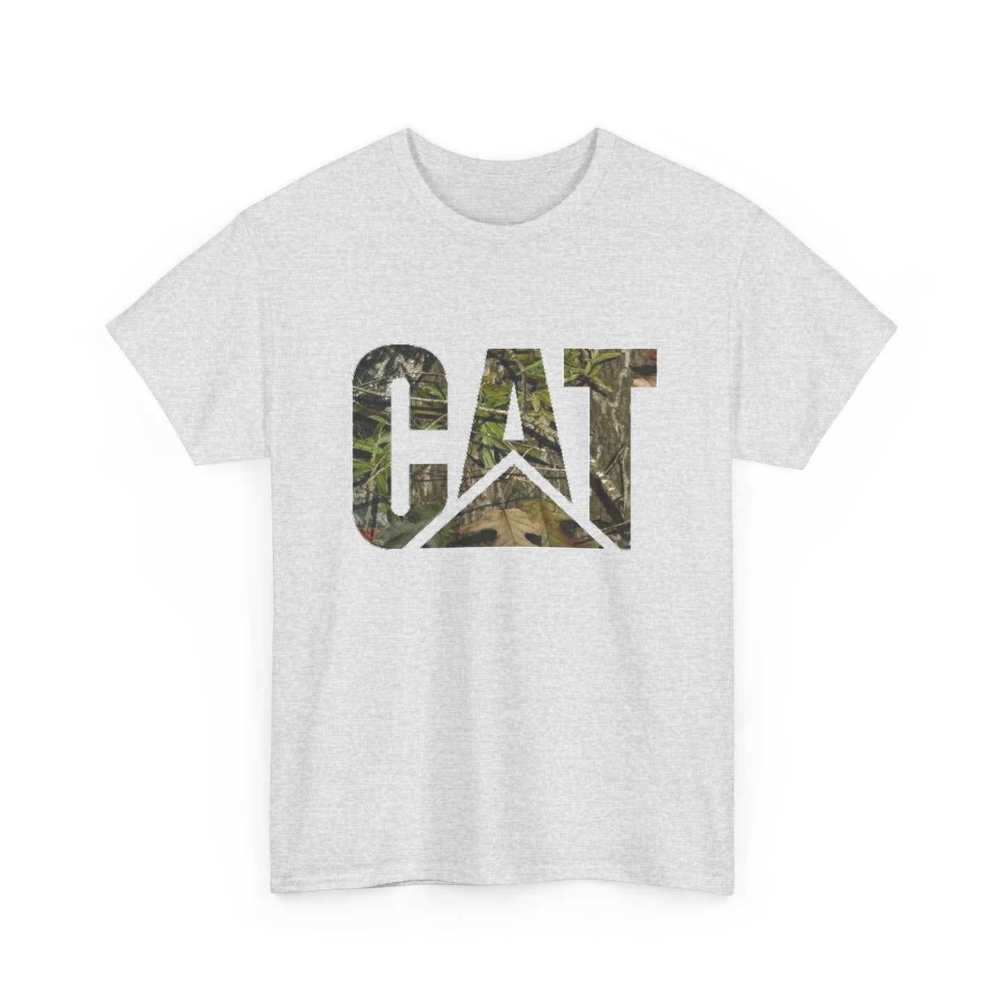 CAT Camo Diesel Equipment Graphic T Shirt Unisex Heavy Cotton Tee NEW