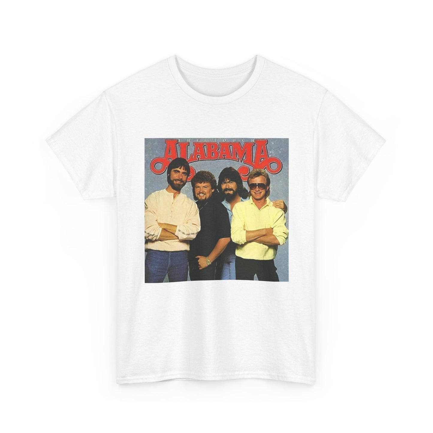 Alabama Band Tshirt Retro Country Merch Unisex Heavy Cotton Tee