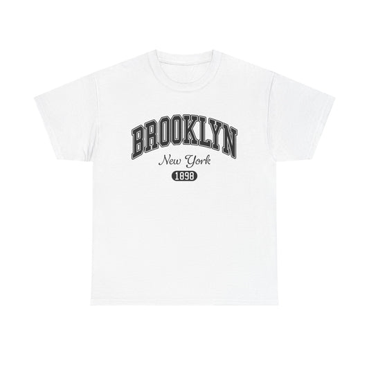 Brooklyn New York Graphic T Shirt Vintage Heavy Cotton Tee