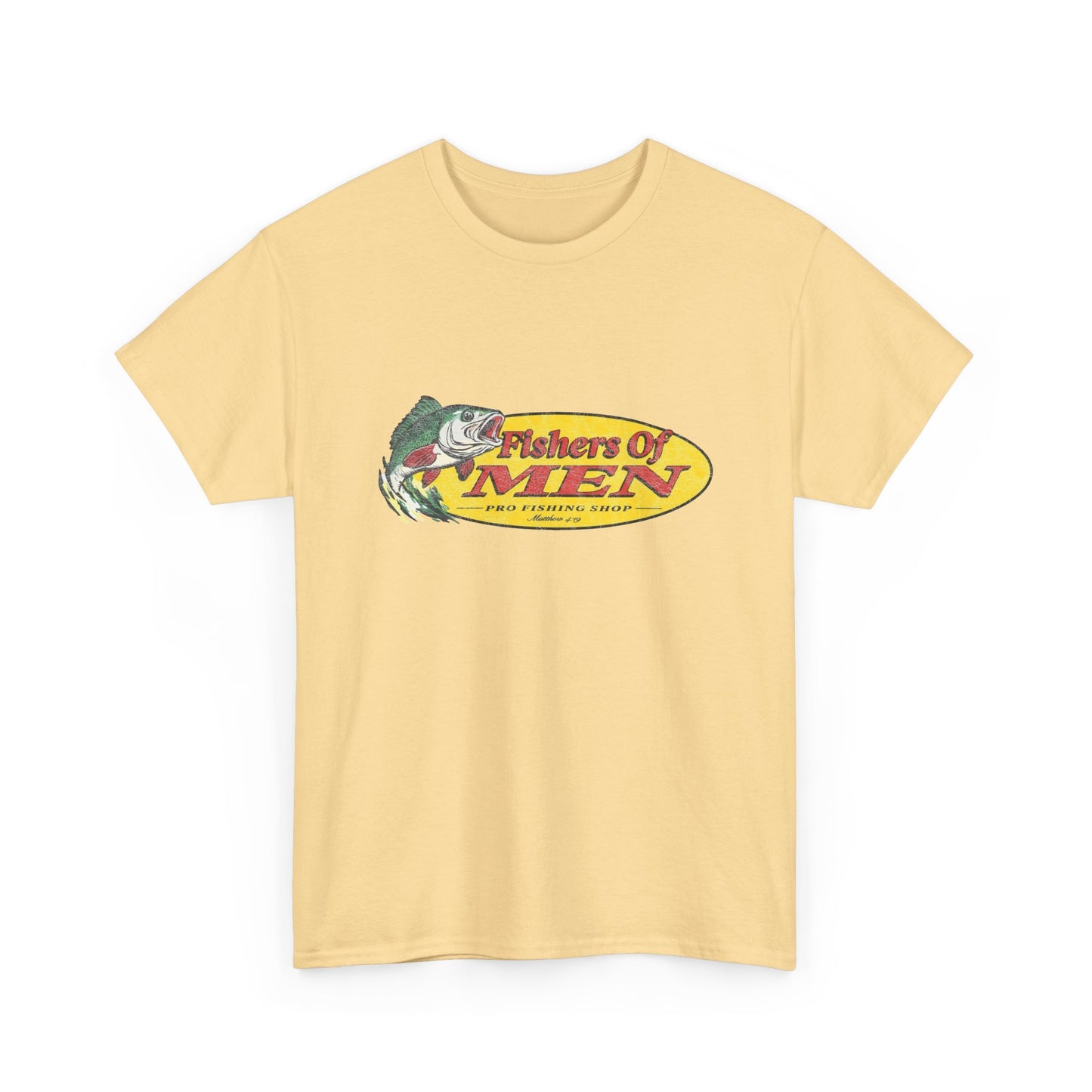 Fishers Of Men Graphic T Shirt NEW Vintage Unisex Heavy Cotton Tee