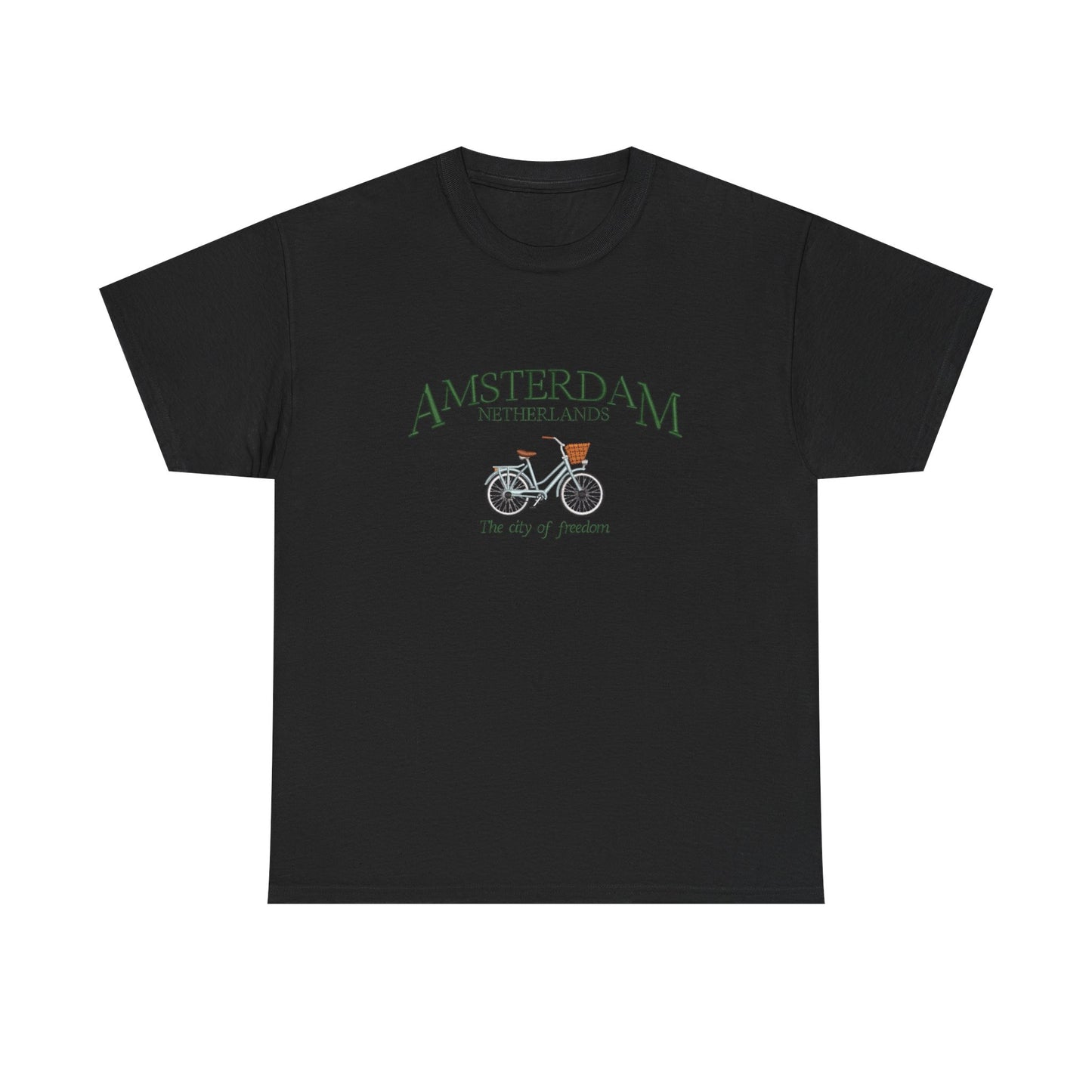 Amsterdam Netherlands Graphic T Shirt NEW Unisex Heavy Cotton Tee