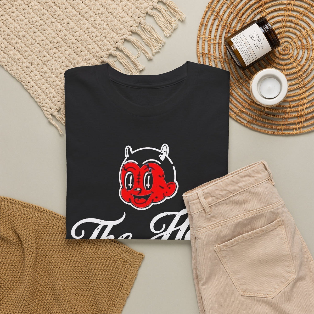 The Hell I Won’t Devil Graphic T-Shirt Men's Graphic Tee