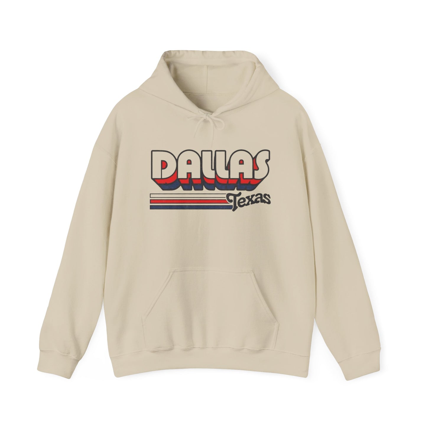 Dallas Texas Graphic Hoodie Heavy Blend™ NEW Sweatshirt