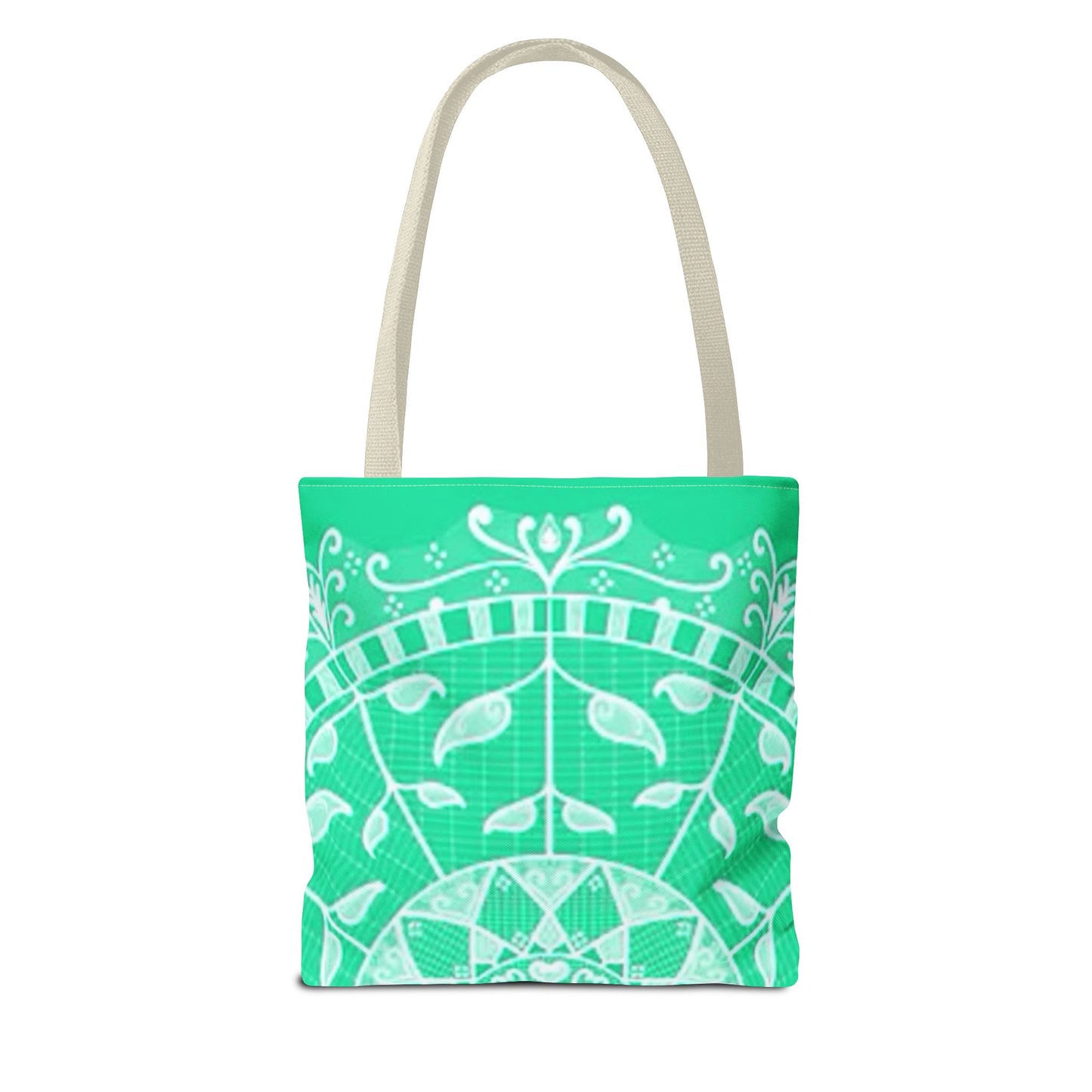 Light Green And White Multi Color BRAND NEW MODERN Tote Bag (AOP)