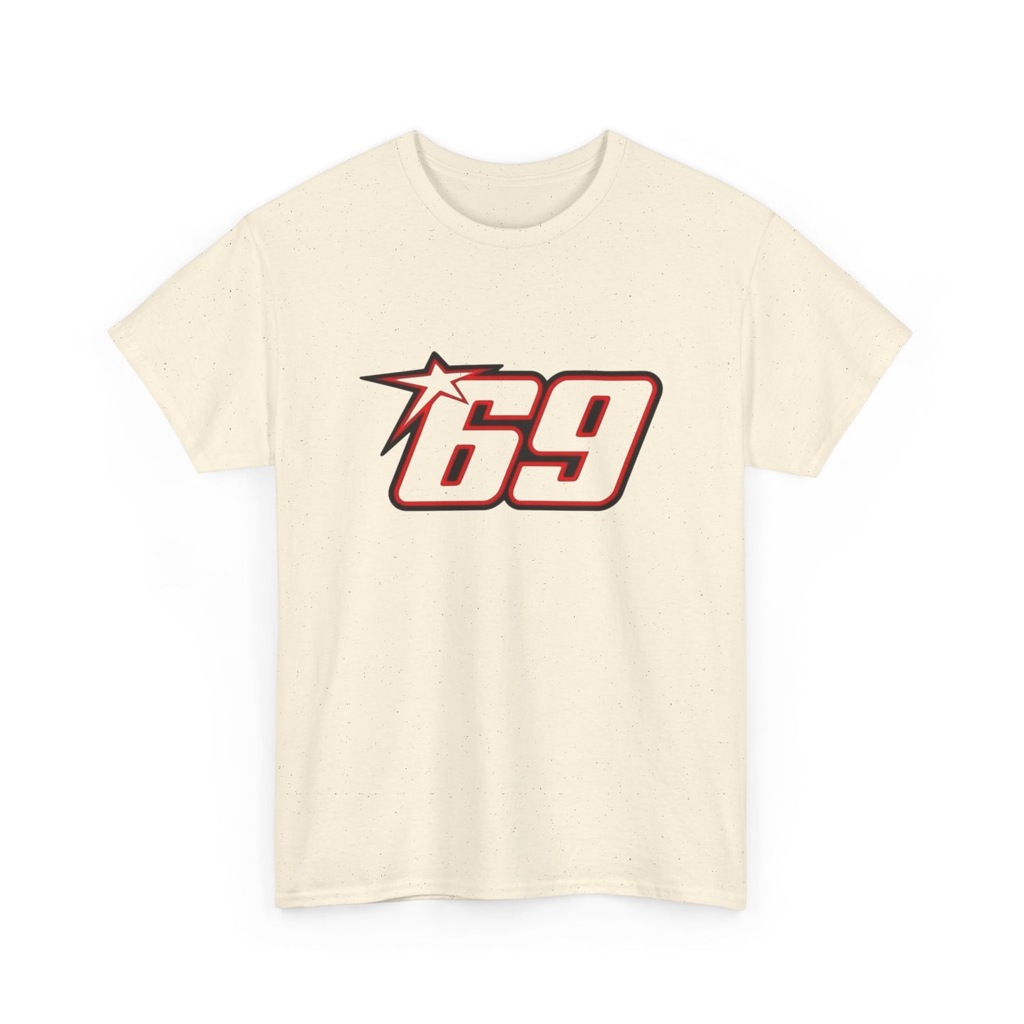 69 Retro Graphic T Shirt NEW Adult Unisex Heavy Cotton Tee