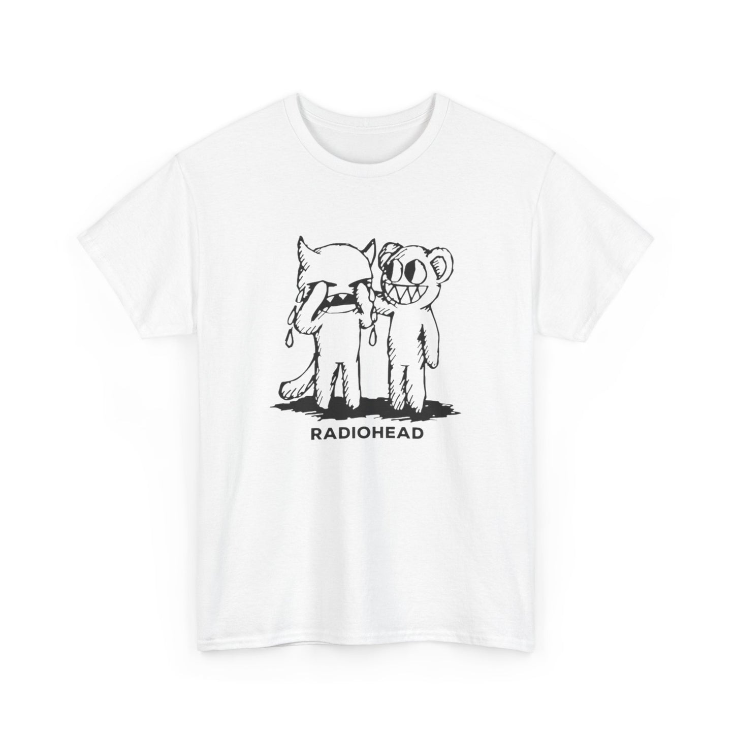 Radiohead Vintage Rock Graphic T Shirt NEW ADULT Heavy Cotton Tee