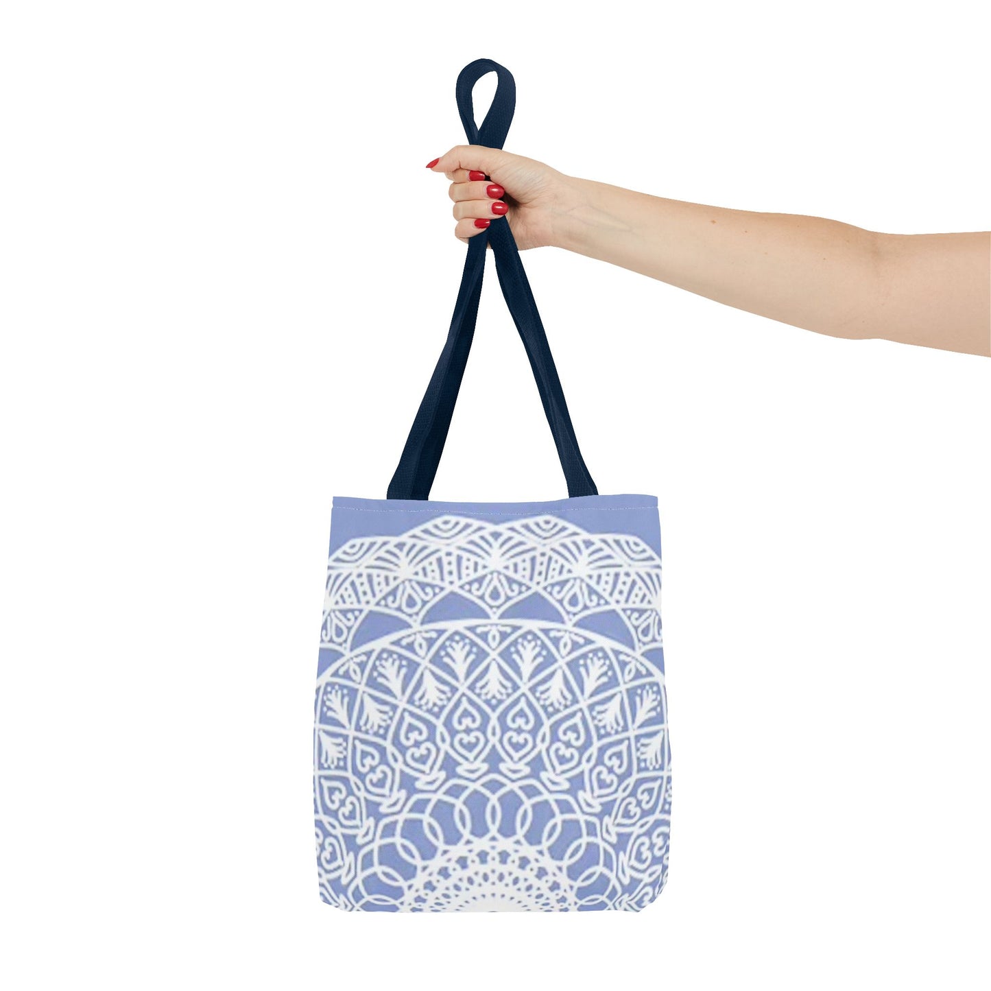 Light Blue And White Multi Color BRAND NEW MODERN Tote Bag (AOP)