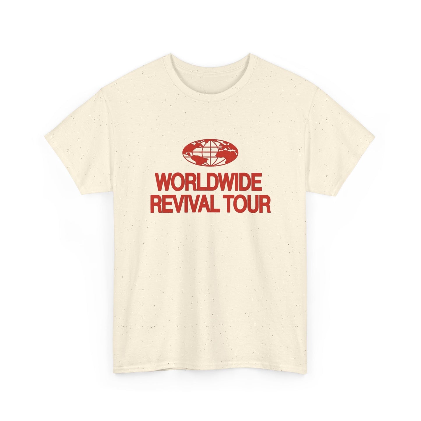 Jesus Worldwide Revival Tour Graphic T Shirt NEW Vintage Unisex Heavy Cotton Tee