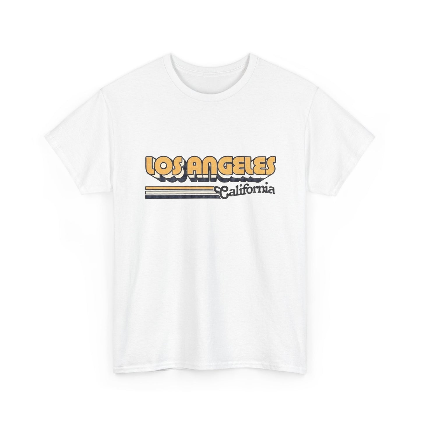 Los Angeles California Retro Graphic T Shirt NEW Adult Tee