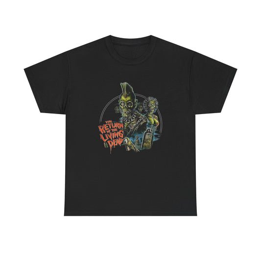 Return Of The Living Dead Halloween Graphic T Shirt Unisex Heavy Cotton Tee