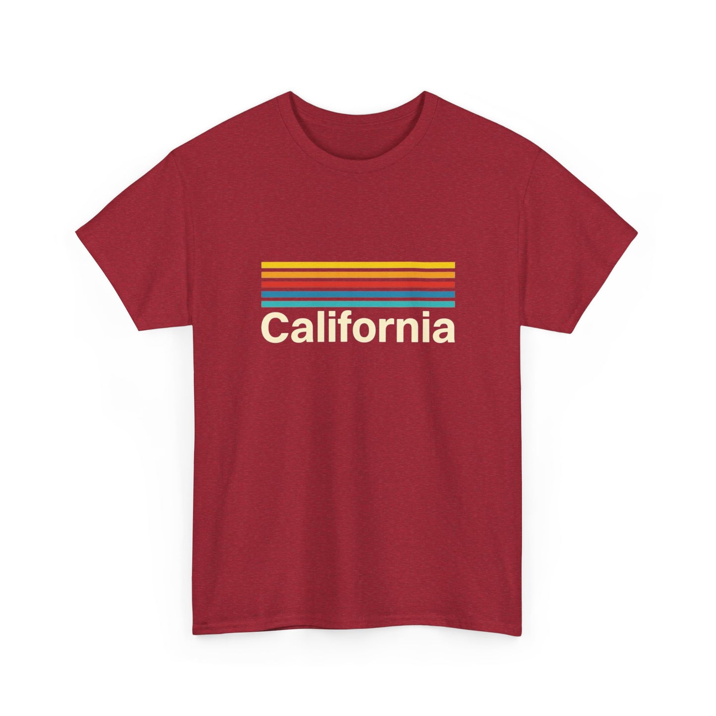 California Graphic T Shirt Unisex Adults NEW