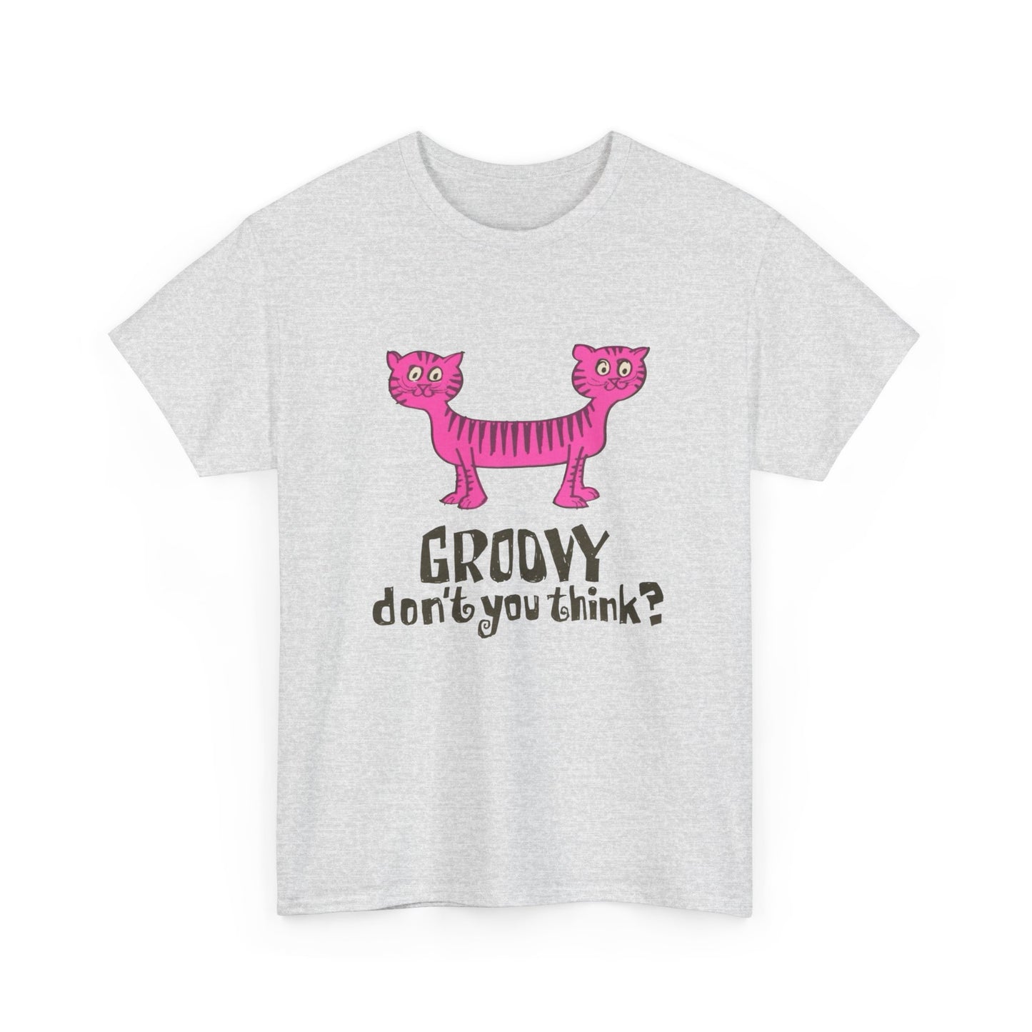 Groovy Don't You Think Retro Graphic T Shirt NEW Adult Tee