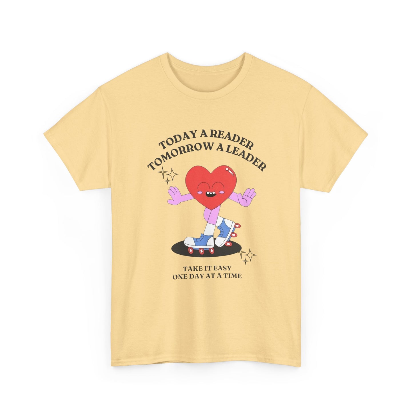 Tomorrow A Leader Graphic T Shirt Unisex Heavy Cotton Tee