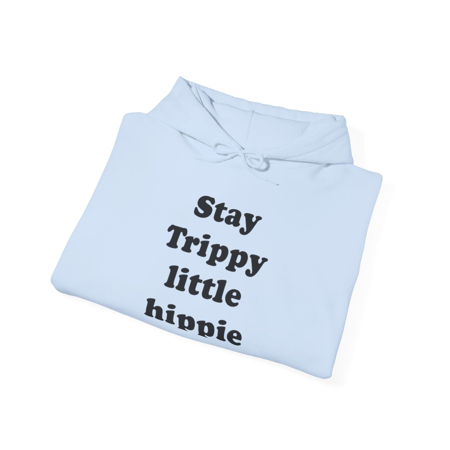 Stay Trippy Little Hippy Retro  Graphic Hoodie Heavy Blend™ Hooded Sweatshirt