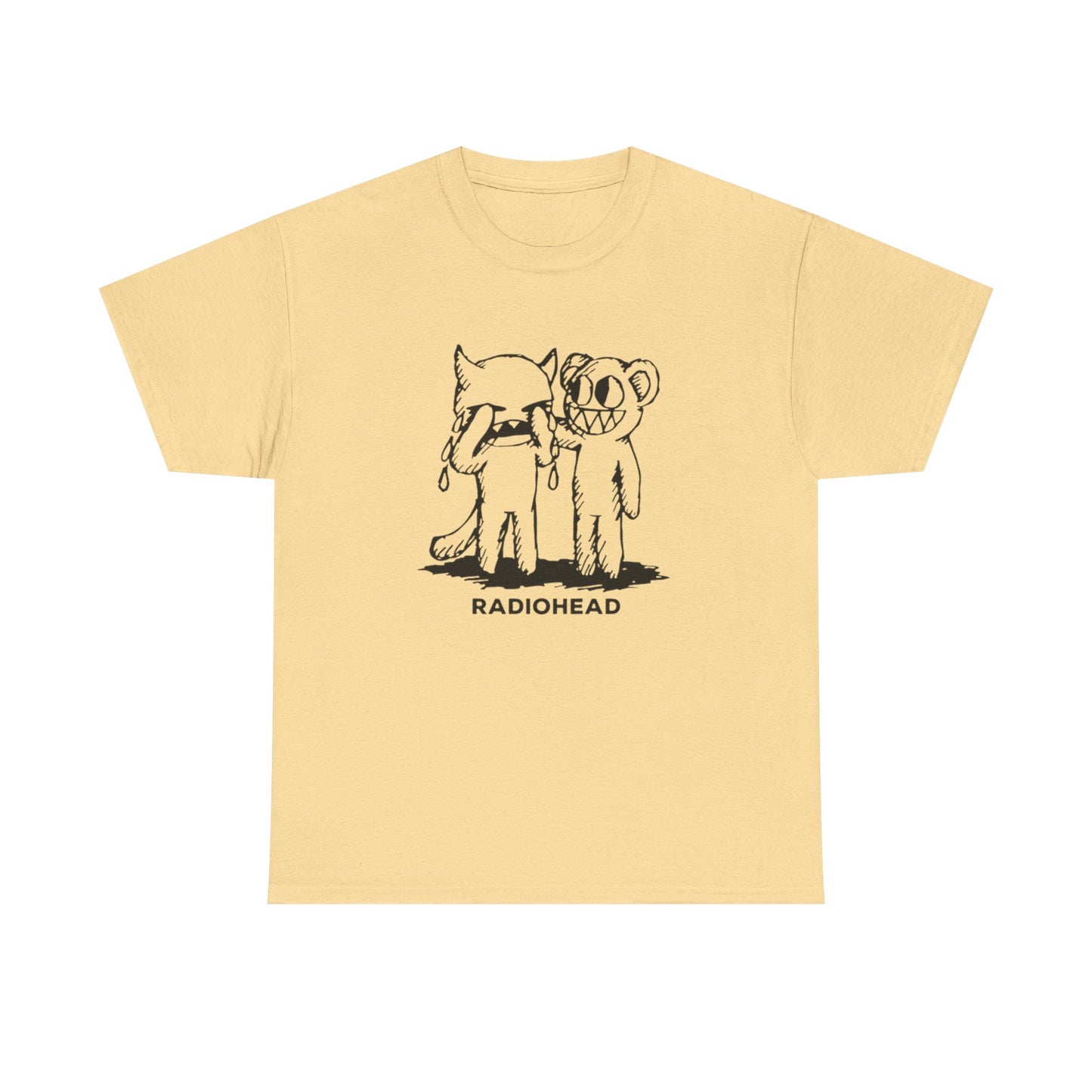 Radiohead Vintage Rock Graphic T Shirt NEW ADULT Heavy Cotton Tee