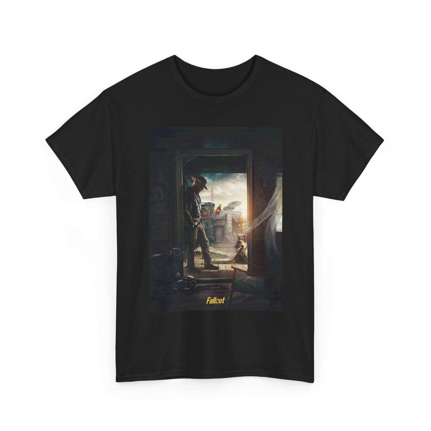 Fallout Tshirt The Ghoul TV Series Nuclear the vault Unisex Heavy Cotton Tee