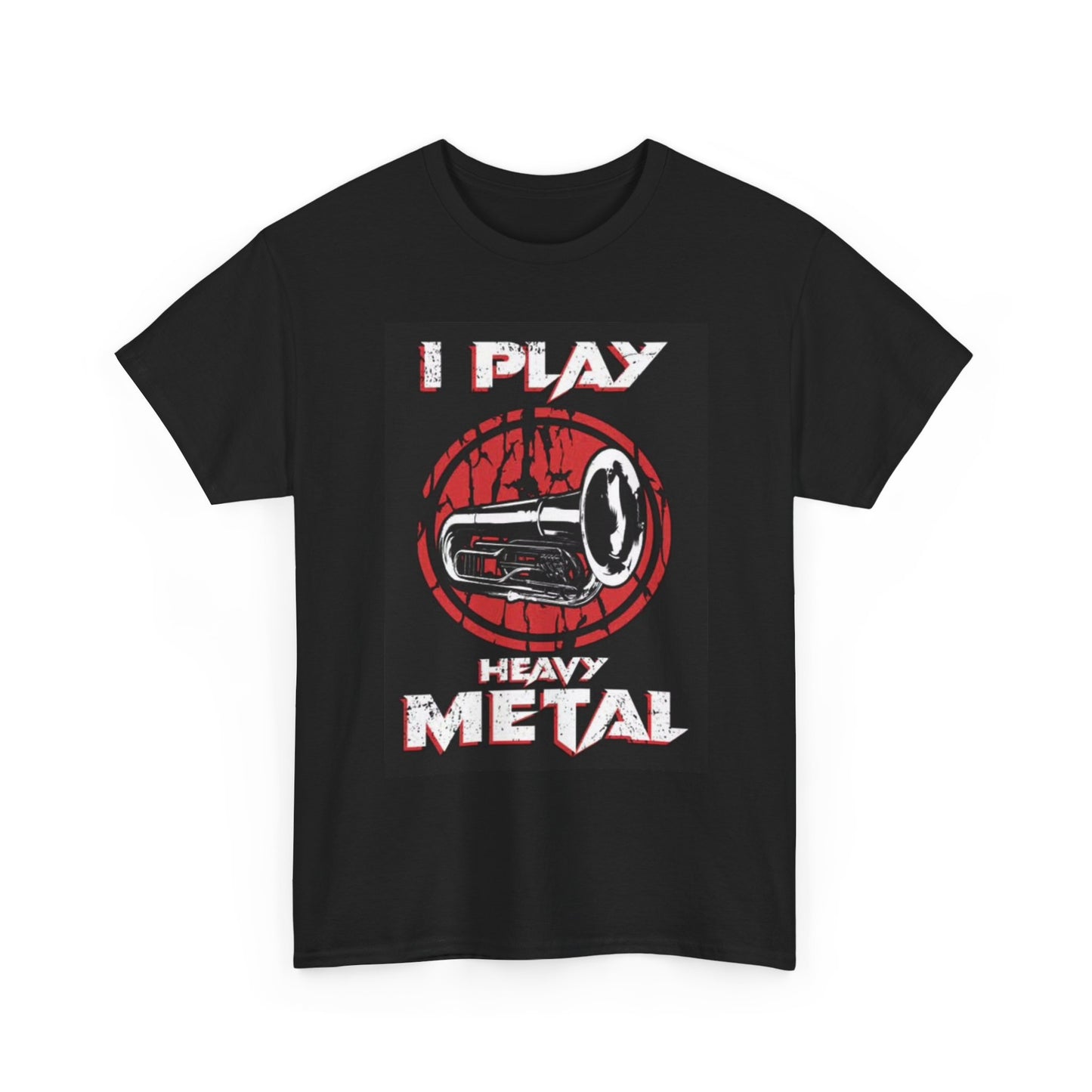 I Play Heavy Metal Graphic T Shirt Unisex Heavy Cotton Tee