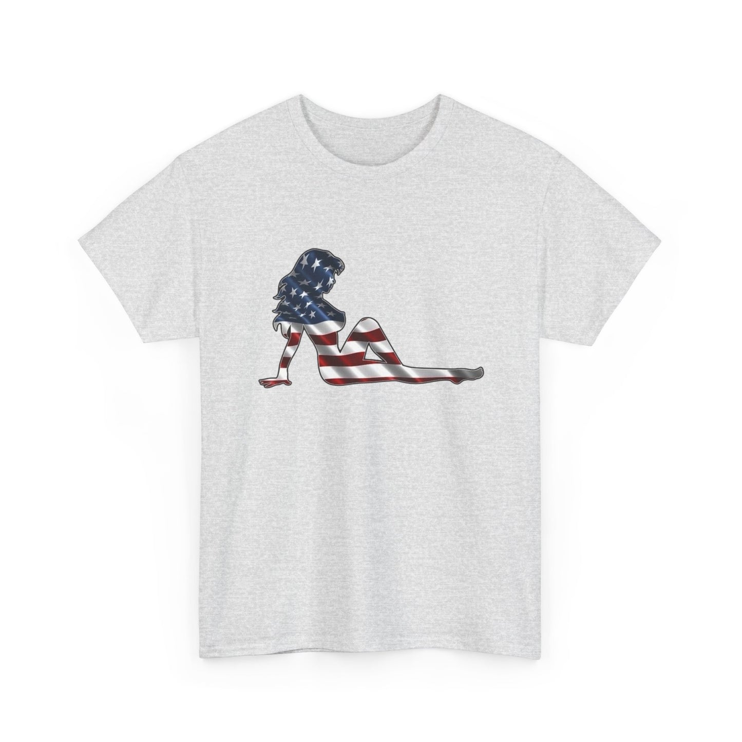 USA Pinup Model Graphic T Shirt NEW Unisex Heavy Cotton Tee