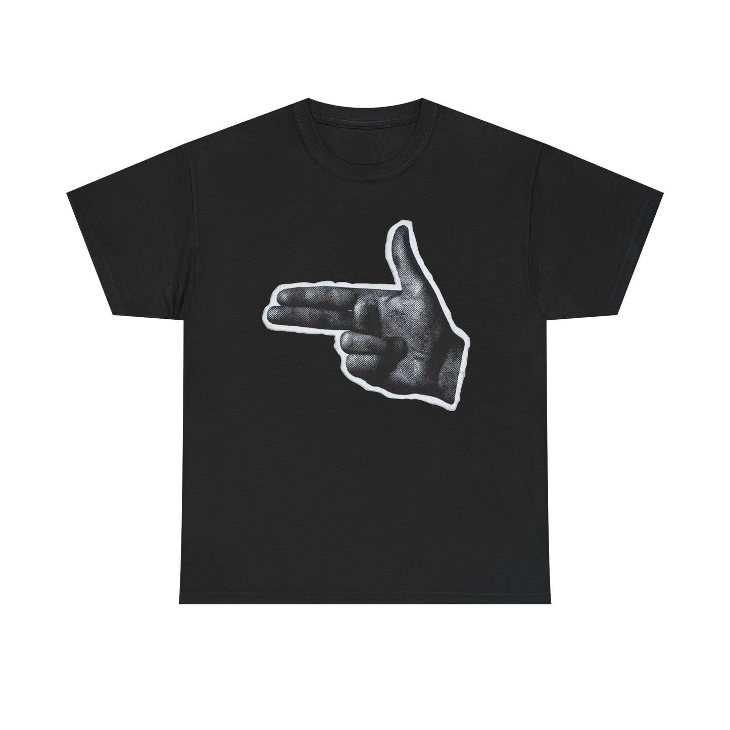 Finger Guns Graphic T Shirt Unisex Heavy Cotton NEW Tee