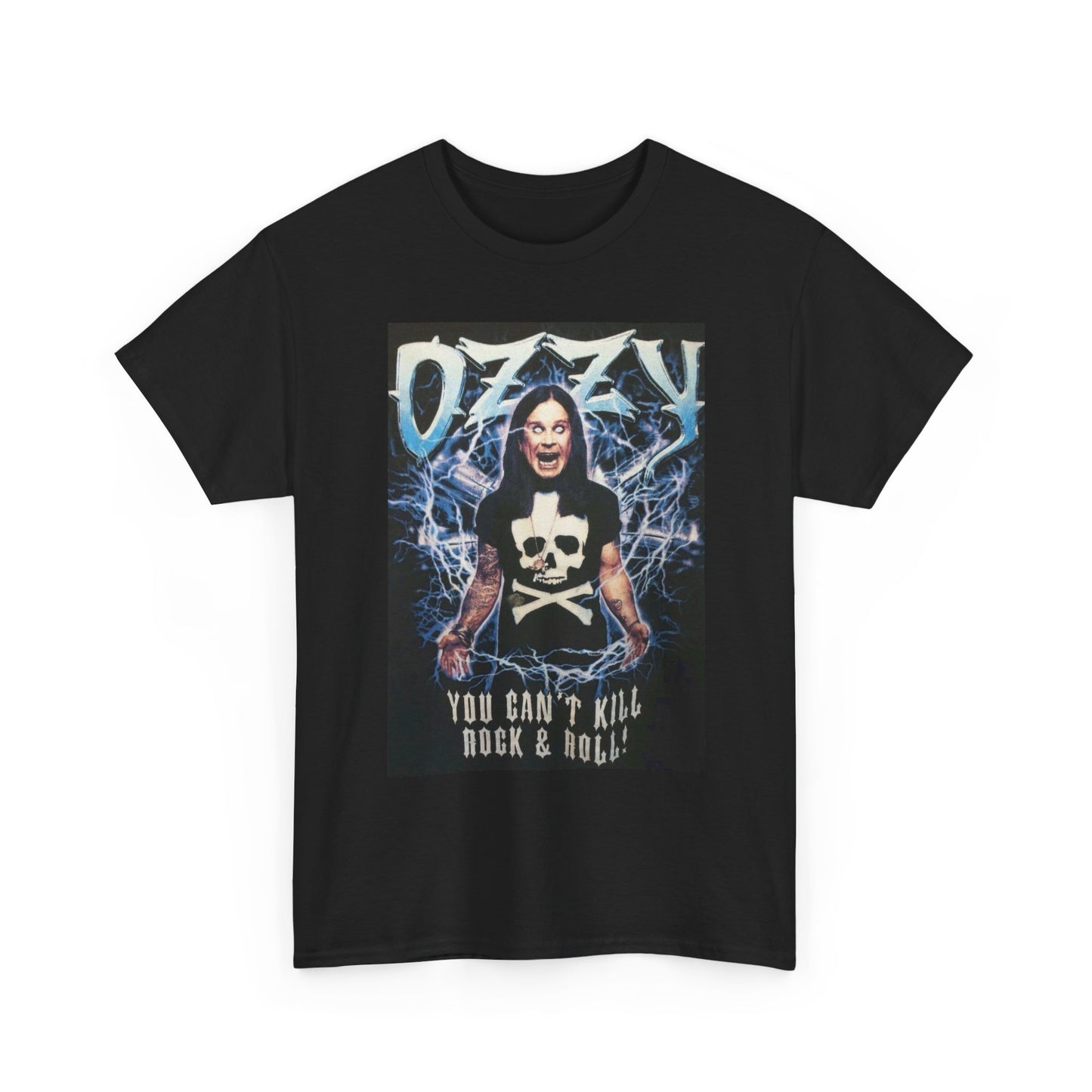 Ozzy Osbourne Graphic T Shirt Vintage Rock Tour Unisex Heavy Cotton Tee