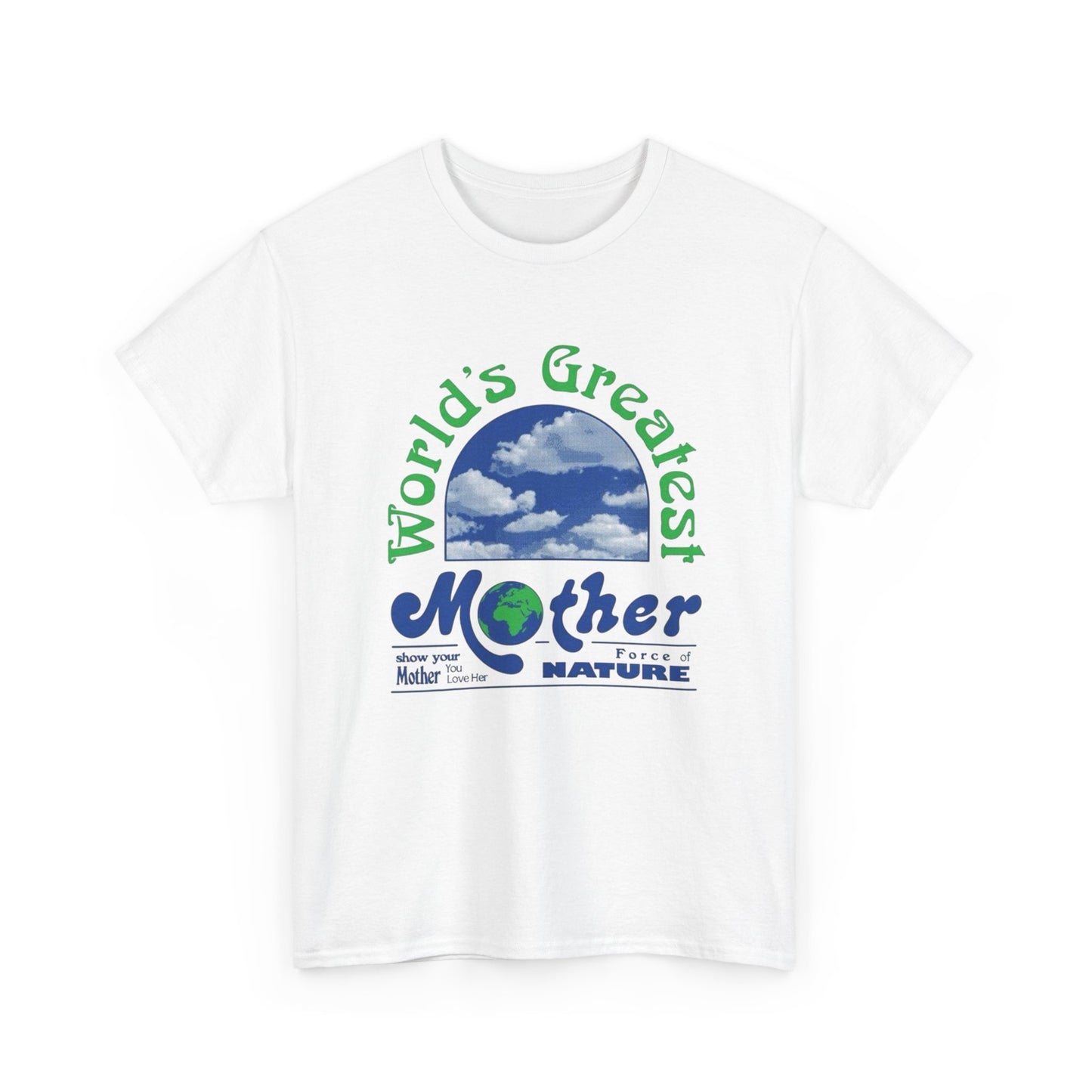 Worlds Greatest Mother Graphic T Shirt NEW Adult Unisex Heavy Cotton Tee