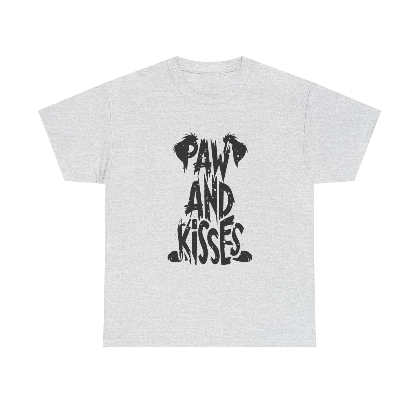 Paws And Kisses Dogs Graphic T Shirt NEW ADULT