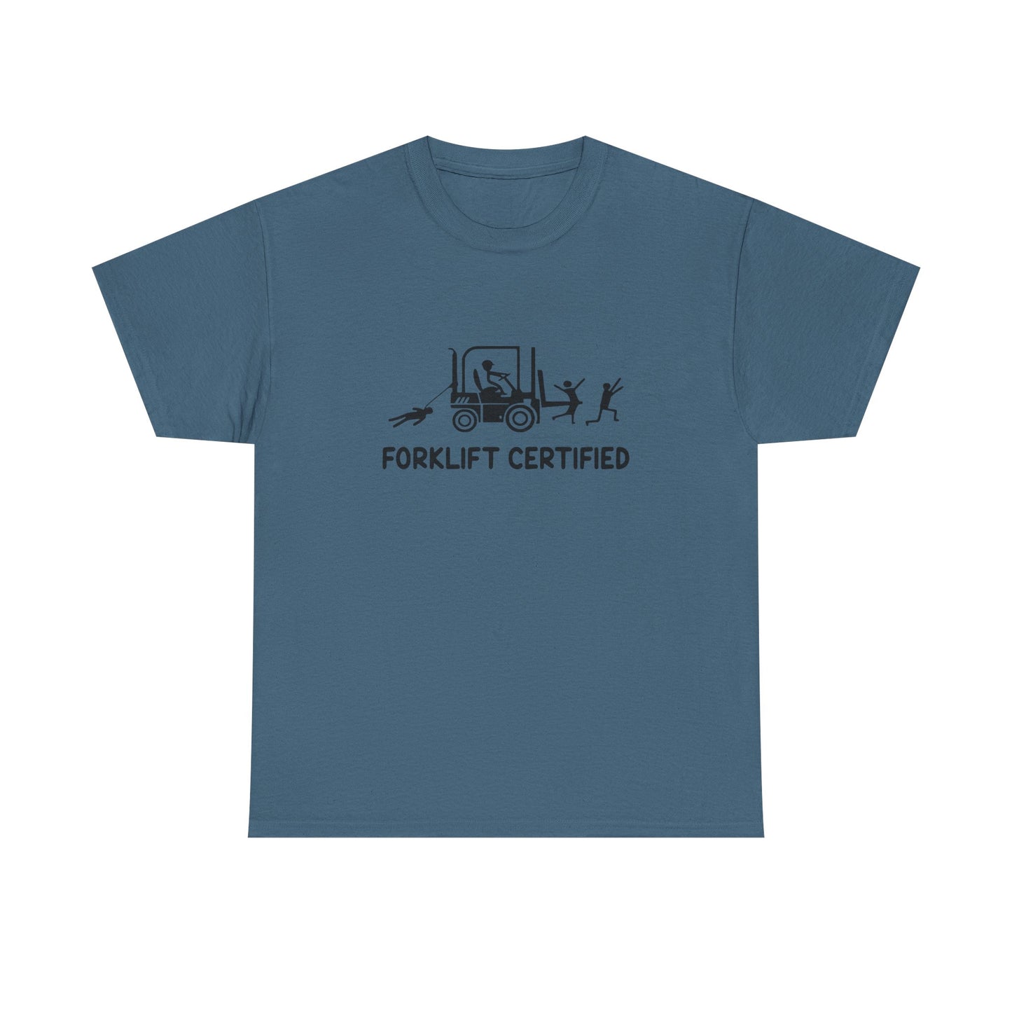 Forklift Certified Funny Graphic T Shirt NEW ADULT Tee