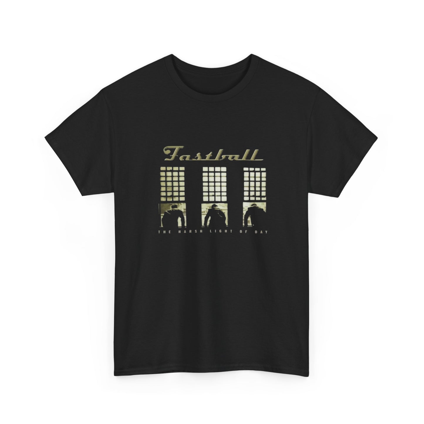 Fastball Band Vintage 90s Graphic T-Shirt Unisex Heavy Cotton Tee GIFT NEW