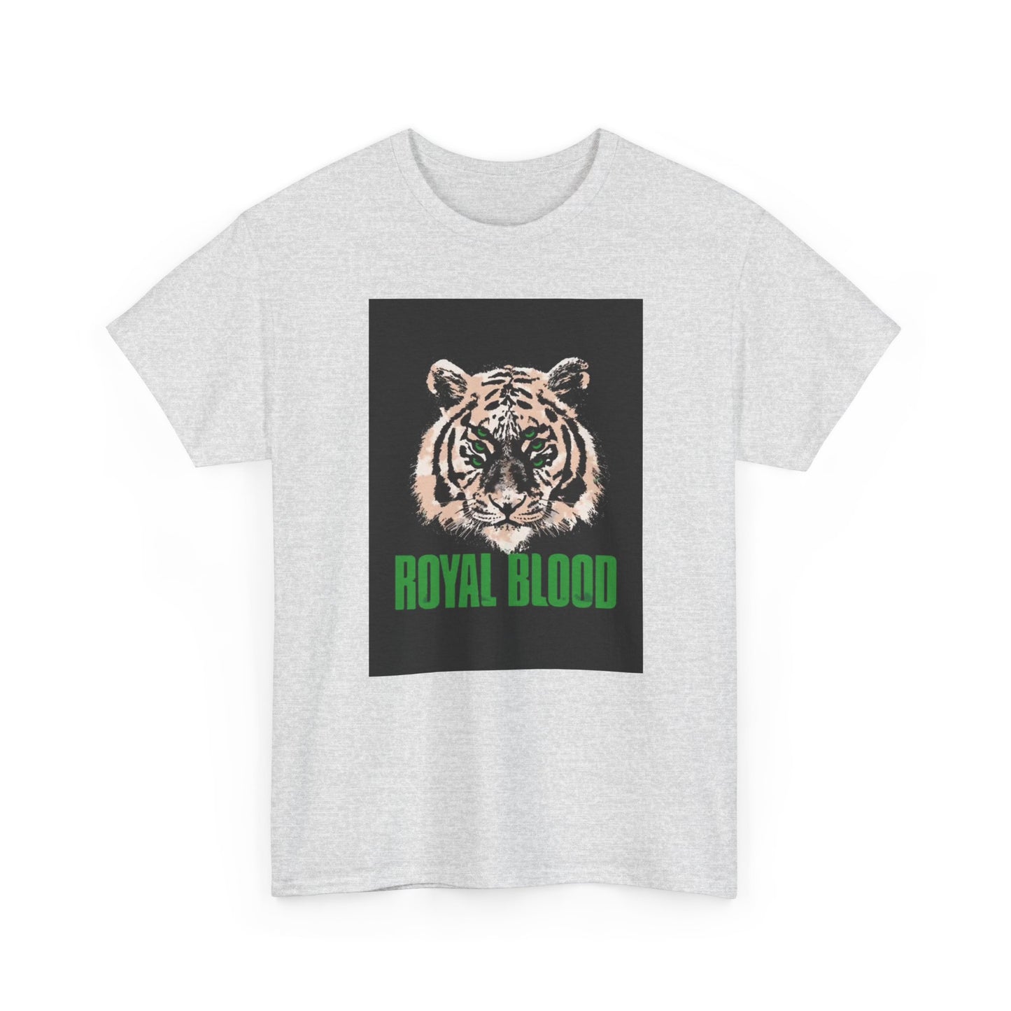 Royal Blood Tshirt Rock band Graphic Tiger Unisex Heavy Cotton Tee Vintage art