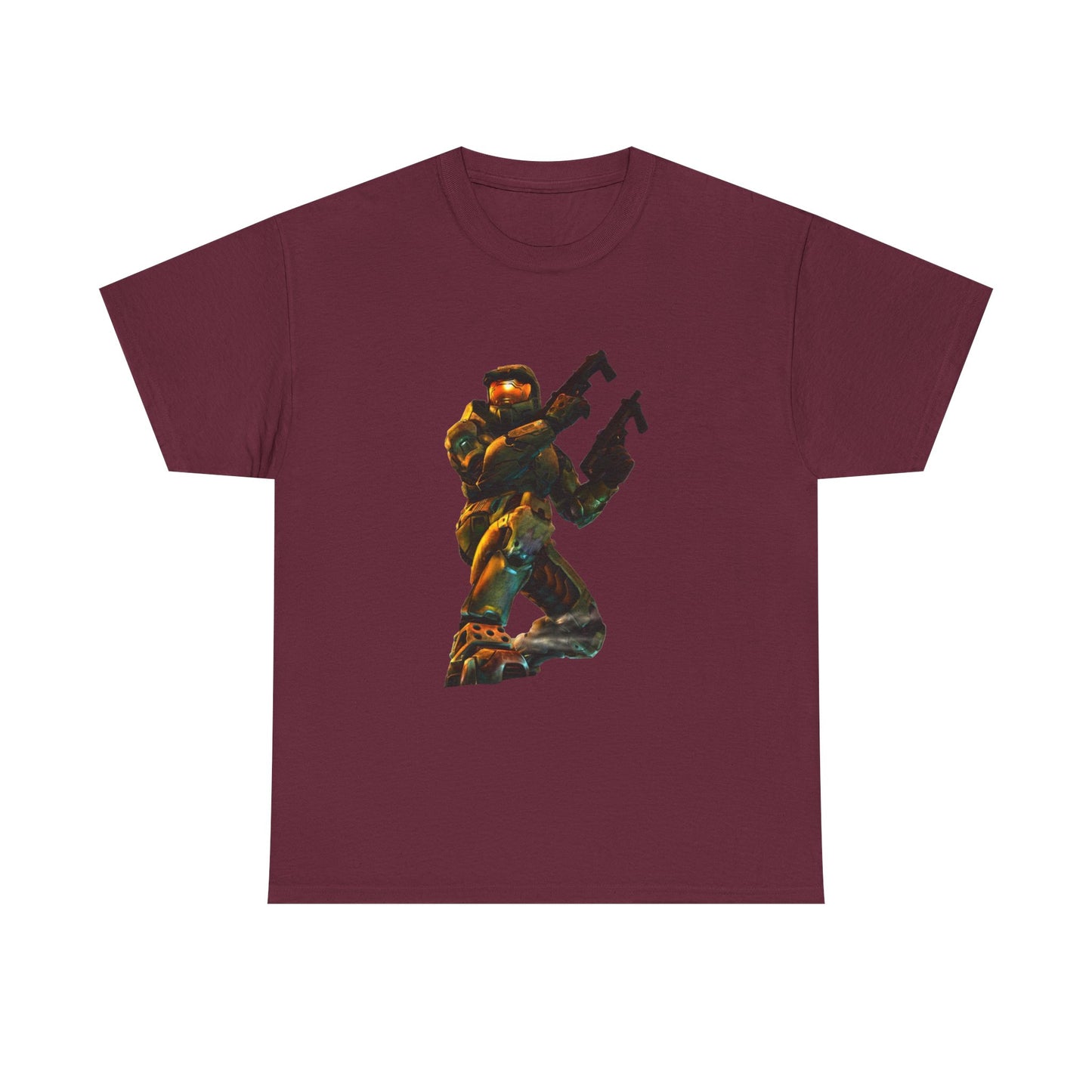 Halo Master chief Tshirt Xbox Retro Gaming Vintage Unisex Heavy Cotton Tee