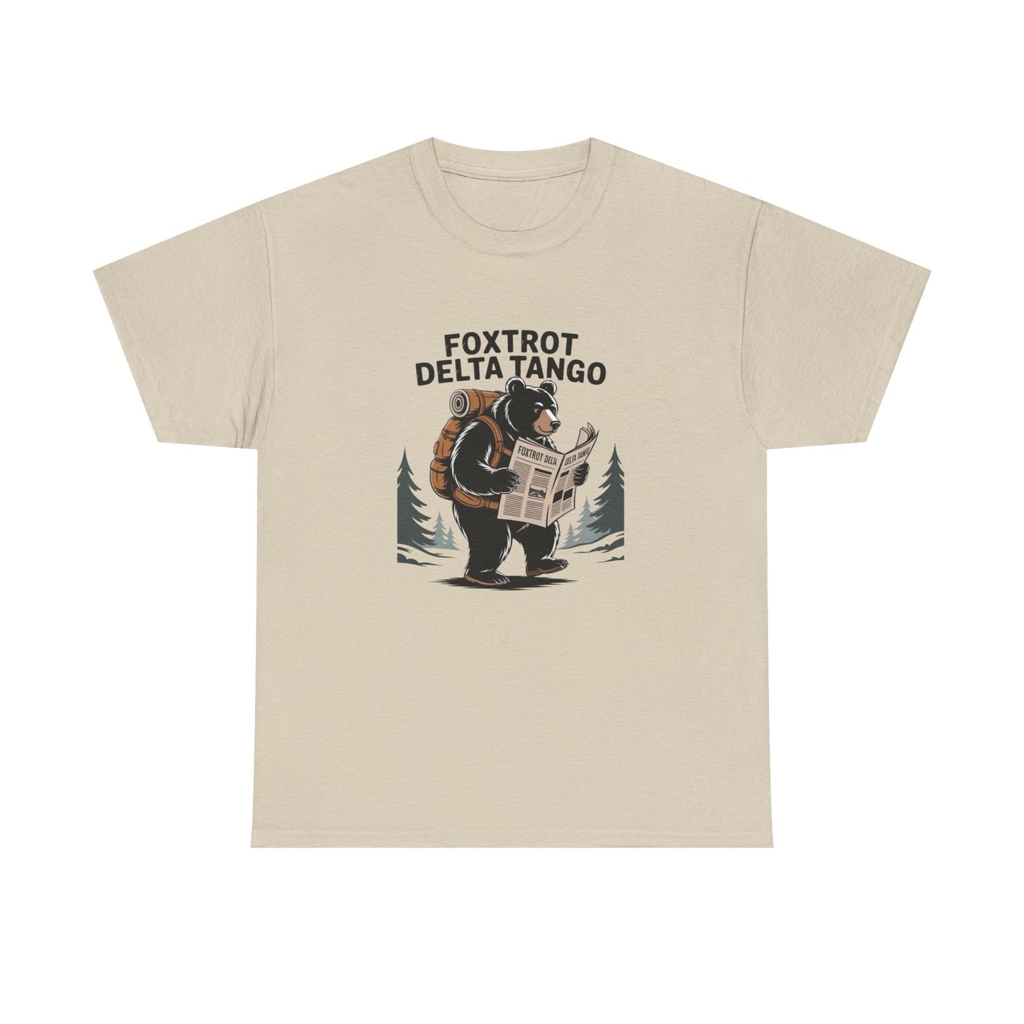 Foxtrot Delta Tango Graphic T Shirt Unisex Heavy Cotton Tee