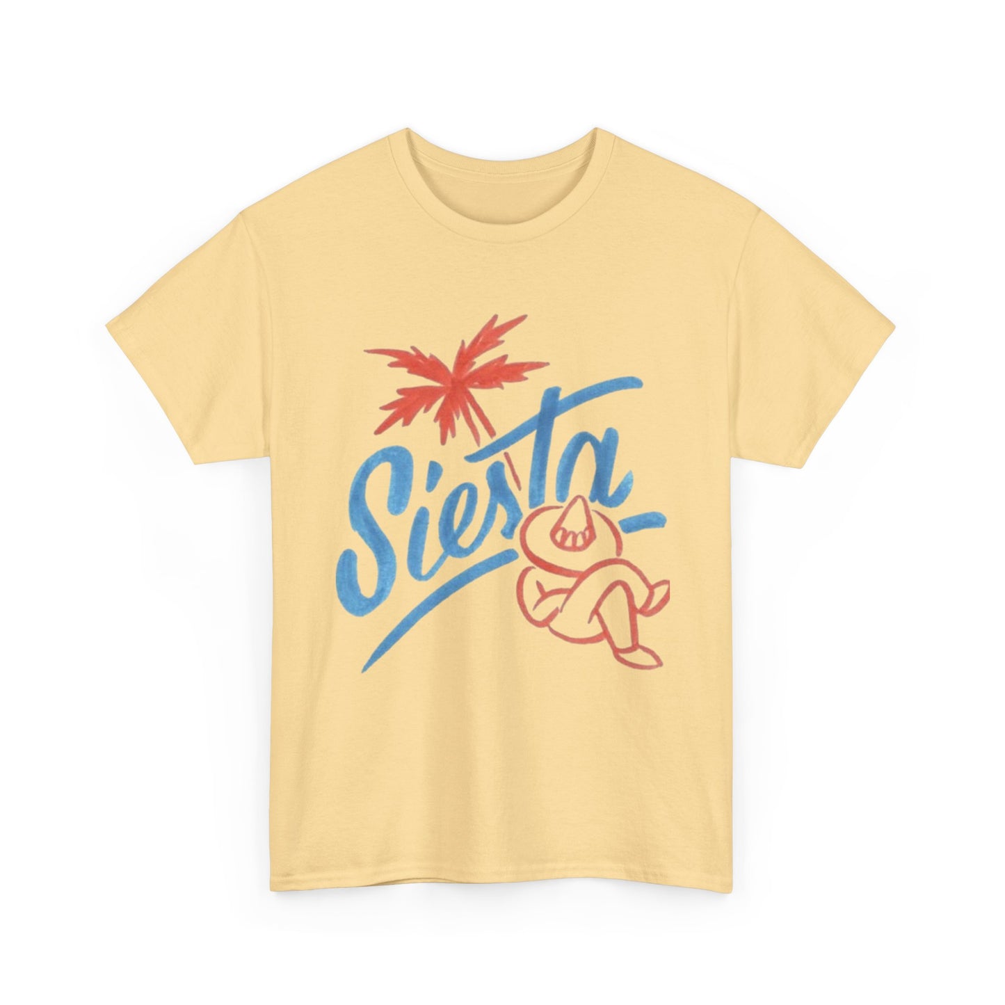 Time For A Siesta Graphic T Shirt ADULT NEW